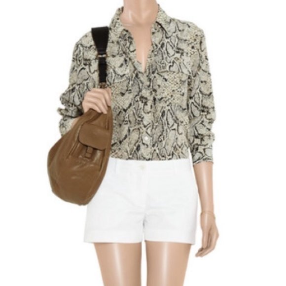 EQUIPMENT Femme Signature Silk Shirt Snake - Picture 1 of 7
